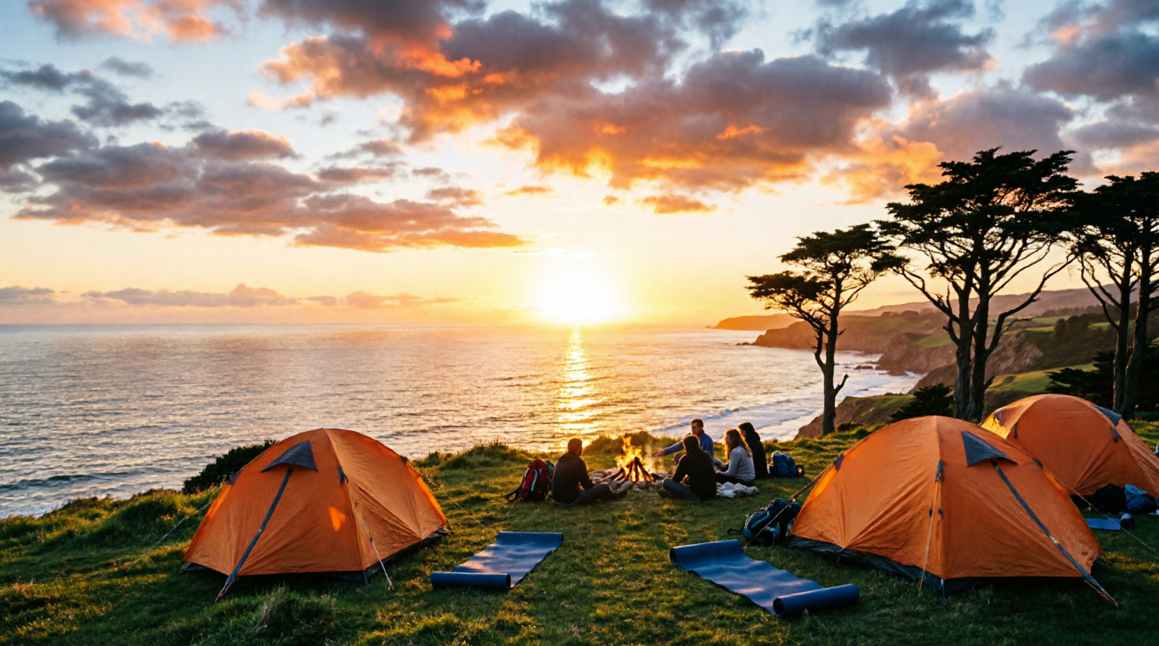 Bali Coastal Camping Experience: Exclusive Sunset-to-Sunrise Cliffside Escape